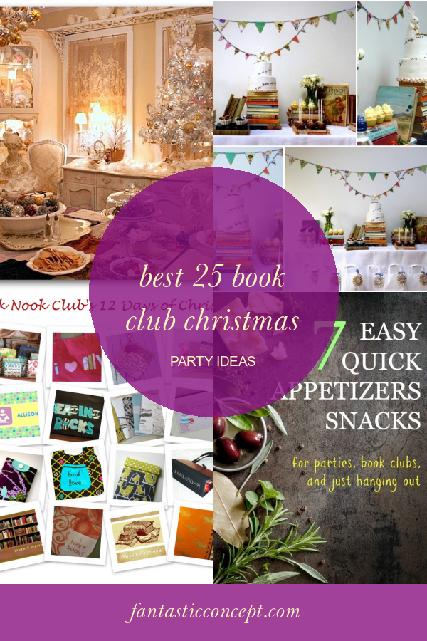 Book Club Christmas Party Ideas 
